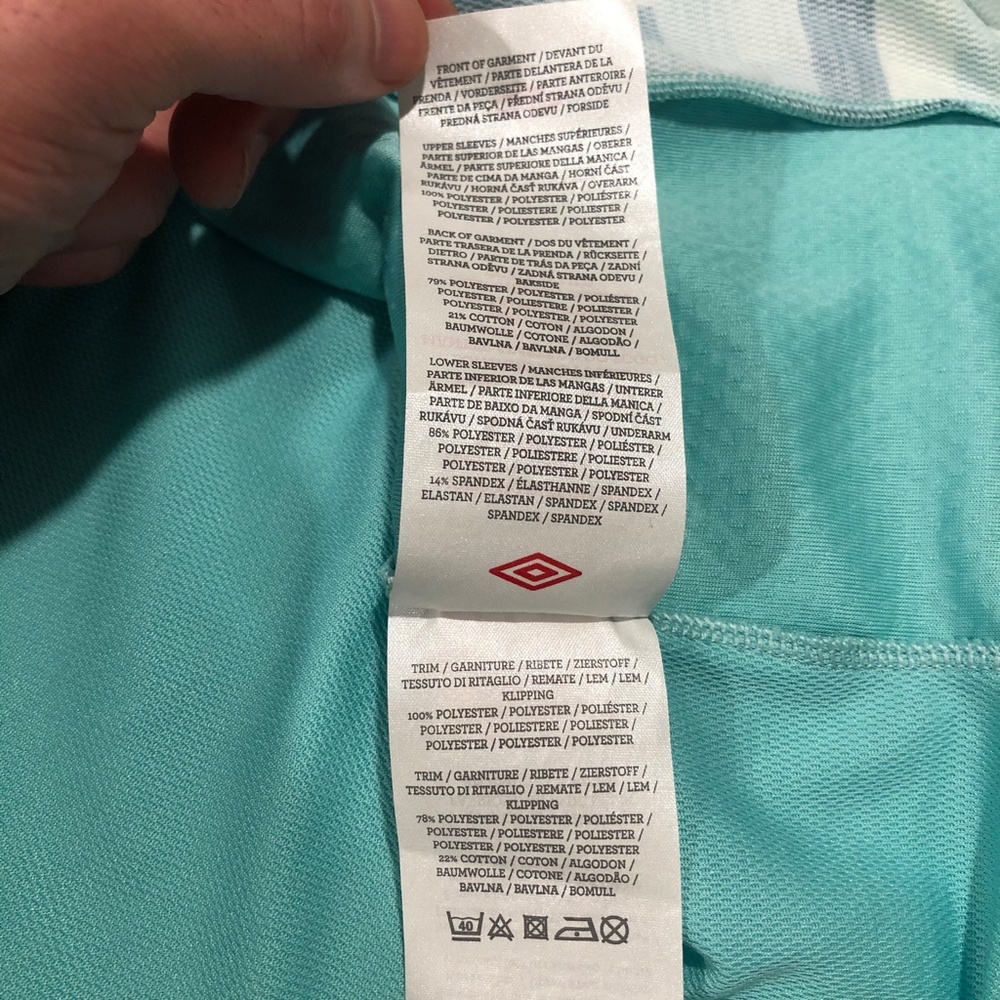 Umbro England Goalkeeper Soccer Away Jersey Sz 52 - Picture 6 of 12